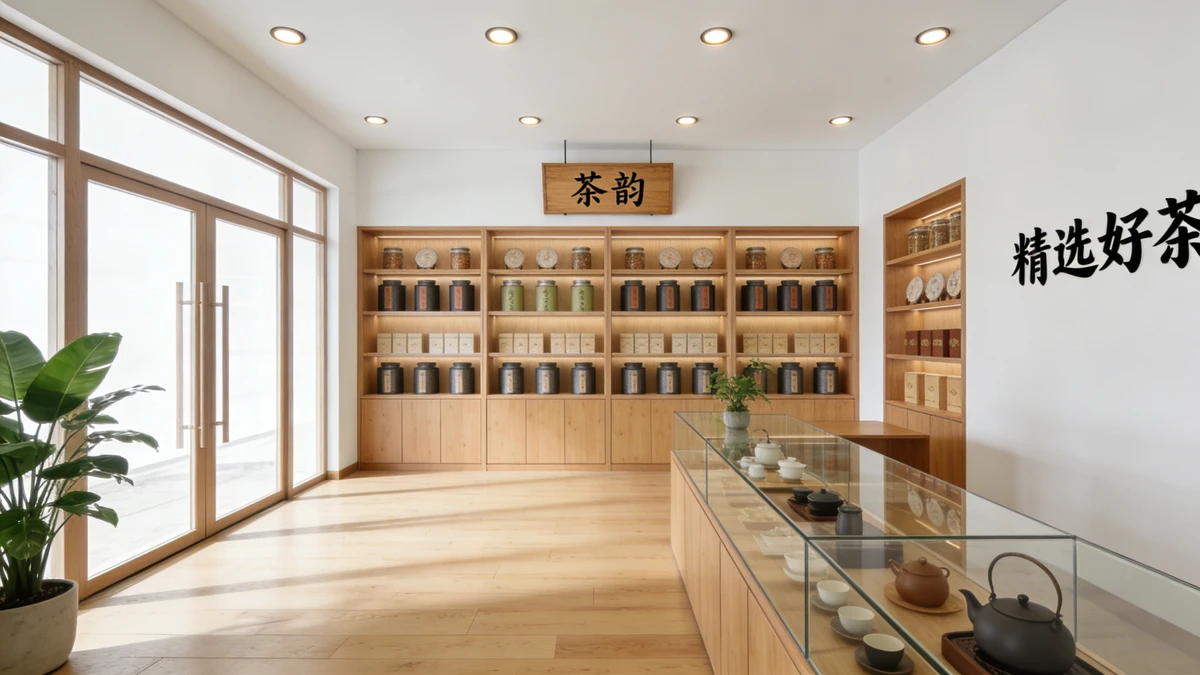 现代茶吧装修前参考图